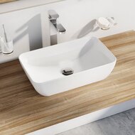 Умывальник RAVAK UNI 500 R SLIM (500x310x125) без перелива, белый