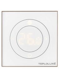 Терморегулятор ТЕПЛОЛЮКС Solus Zen Wi-Fi, программируемый, сенсорный, белый/золото 100000379300 — изображение 4