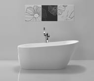 Ванна акриловая BelBagno BB62-1700-W0 1700х720х720мм, отдельностоящая, без перелива, д/к, белый