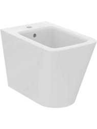 Биде напольное Ideal Standard BLEND CUBE 355х560х400 пристенное,со скрытым креплением,белое T368901