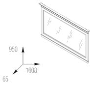 ������� Caprigo ������� 160 antico light vintage 1608�950�65 10731-�043