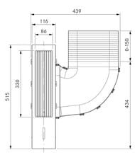 ������� BORA Classic 2.0 (116�515) ������������ � ����, 565 �3/�, 550 ��, ������ ������/����. CKA2