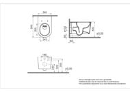 ������ ��������� VitrA Nest QuantumFlush 360�565�400 ��� �������,�������������. ����.,���������� ����� 7870B403-0075