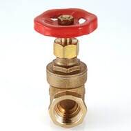 Задвижка клиновая 2"ВВ VALTEC латунь PN16 VT.012.RG.09