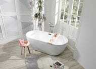 Ванна акриловая Aquanet DELIGHT 170х78х60 отдельностоящая, без гидромассажа, click-clack 208600