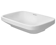 Раковина Duravit DuraStyle 600х380х120 шлиф., без площ. под смеситель, без перелива 0349600000