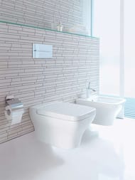 Унитаз подвесной DURAVIT PURAVIDA 2219090000 (360х545х390) горизонтальный выпуск, крепление Durafix — изображение 2