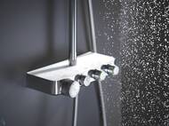 Душевая система Grohe Euphoria SmartControl 310 DUO Cube 26508LS0 термостат, настенн.монтаж,бел.луна