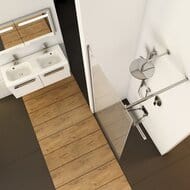 Душевая стенка RAVAK WALK-IN WALL (1200х2000) стекло, блестящий+Transparent