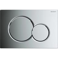 GEBERIT Sigma01 Клавиша смыва, двойной смыв, хром глянцевый (для UP320, UP720) 115.770.21.5