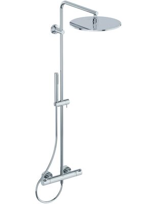 Душевая система Ideal Standard CERATHERM T125 смеситель для душа, верхний душ, лейка, хром A7589AA