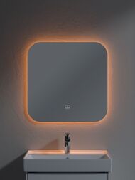 Зеркало Villeroy & Boch MORE TO SEE Lite (600х600х24) с пристенной подсветкой A4626000 — изображение 3