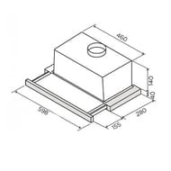 ������� JETAIR Orion LX/GR/F/60/VT (598�280�180) 650 �3/�, 121 ��, �����/������ ������ PRF0099878C