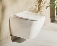 Унитаз подвесной Vitra Integra Square  545х365х400 без сиденья,антибак. покр.,гор. вып.7082B003-0075