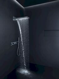 Смеситель Axor ShowerSelect 18357000 для душа, встраиваемый в стену, термостат, 4 потребителя, хром — изображение 2