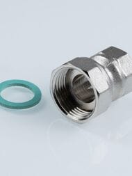 Муфта VALTEC 3/4"х1/2" ВВ с накидной гайкой, VTr.614.N.0504