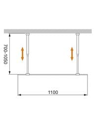 ������� ����������� CEZARES LIBERTA (1100�1950) L-2-110-C-Cr ������ ����������,������� ����, 2 �����