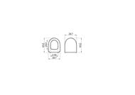 ������-������� Vitra Sento ��� ������� ������ � �����������, ���������, ������ ������� 120-483-009