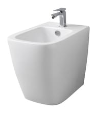Биде напольное ArtCeram А16 360х525х420 белое матовое ASB002 05;00