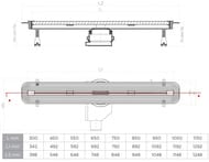 ������� ����� BETTOSERB Confluo Slim Line+ 750 �� � ��������, 72��, 48�/���, �����