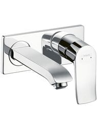 Смеситель Hansgrohe Metris 31085000 для умывальника, встраиваемый, двухсекционный, излив 165мм, хром — миниатюра 1