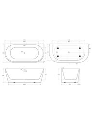 ����� ��������� BelBagno BB710-1700-800 (1700�790�570) ����������,�����������,�����