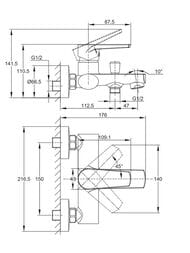 ��������� ��� ����� Cersanit MODUO 64097 ���������, ����