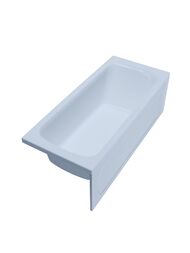 Ванна акриловая Triton 1Acreal Gamma (1700x700) без каркаса, с обвязкой BBA-GA177X0-00U +E050
