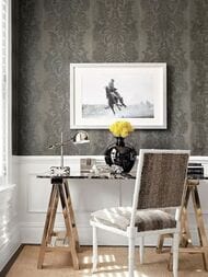 ���� ��������� �� ��������� Thibaut Damask Resource 4 (0,99�8,22) ��������, ������� T89114 (�����)
