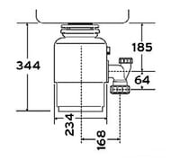   INSINKERATOR ISE Evolution 200 Supreme, -60% , 3  