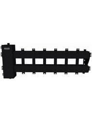 Балансировочный коллектор Gidruss BM-150-7DU до 150 кВт, 1 1/2", 3+3 контура+бок.контур, черный муар — миниатюра 1