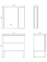 ����� COMFORTY �������-80� (810�850�465) �������������,� ���������,����� ���� 00-00017176