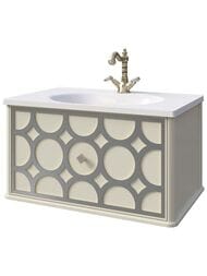 ����� ��� �������� Caprigo ������ 70 bianco antico/silver 714�396�455 ��������� 25011-011/silver