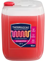 Теплоноситель Thermagent -65°С емкость 10кг на основе этиленгликоля