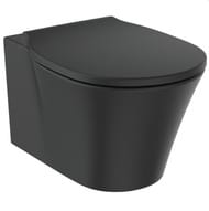 Унитаз подвесной Ideal Standard CONNECT AIR AQUABLADE 360х540х350 крытым креп , мат.черный E0054V3
