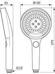 ������� ������� Ideal Standard SOLOS A7893AA � ���������������� ���������� ��� ����