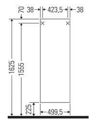 ����� ��������� Duravit DuraStyle (500�1400�360) ����� �����, ����: ������ ������� DS1239L4949