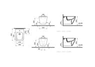 ���� ��������� Vitra Integra Square 545�365�400 �������,���. ��� ���������,�����. ���. 7083B003-0288