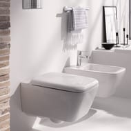 Сиденье для унитаза Geberit Icon Square с микролифтом, быстросъемное, цвет: белый 500.837.01.1