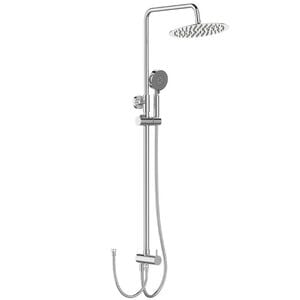 Душевая система BelBagno ANCONA-DOC2FD-CRM верхний и ручнй душ, для подкл.к смесителю,хром