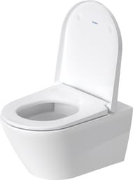 Унитаз подвесной Duravit D-Neo 2577090000 370х540х400 безободковый, верт.смыв, крепеж Durafix, белый
