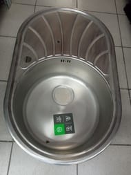 Уценка! Мойка IDDIS SUNO S (770х480) нержав.сталь 0,8мм, шелк, чаша слева SUN77SLi77