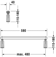    Duravit D-Code 2 . 790127000000000