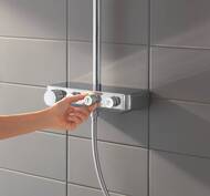 Душевая система Grohe Euphoria SmartControl 310 DUO Cube 26508000 термостат, настенный монтаж, хром