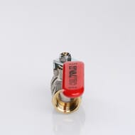 Кран шаровый 1"ВВ VALTEC BASE красная ручка VT.214.N.06
