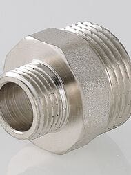 Ниппель VALTEC  3/4"х1/2" латунь никелированная VTr.580.N.0504