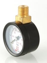 Манометр Valtec для редуктора VT.088.N, 0-6 бар, 1/4", D40мм, верх.подкл. (радиал.), арт.VT.088.0.R