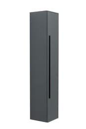 Шкаф-пенал La Fenice Elba Grigio 30 см (300х300х1610) серый матовый FNC-05-ELB-G-30