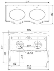 ����� ��� �������� Caprigo ����� 140 rossa vino 1306�959�594 11019-019 ��� ����������