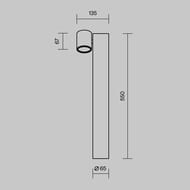 ����������� ���������� Maytoni Wall Street (��� �����) O010FL-01B, GU10�1 50�� IP 54, ������